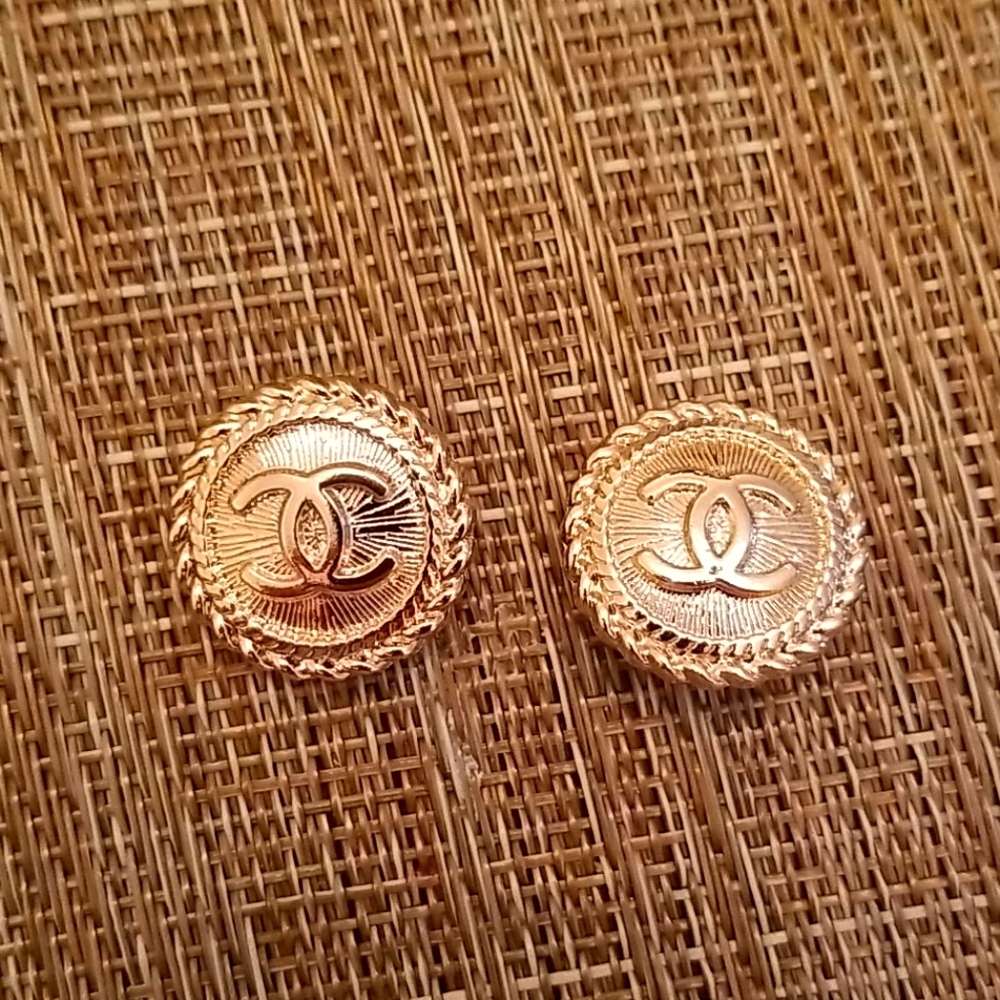 Vintage Gold Buttons